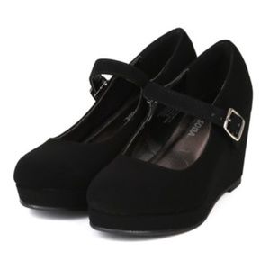 Soda Kayla Platform Mary Janes